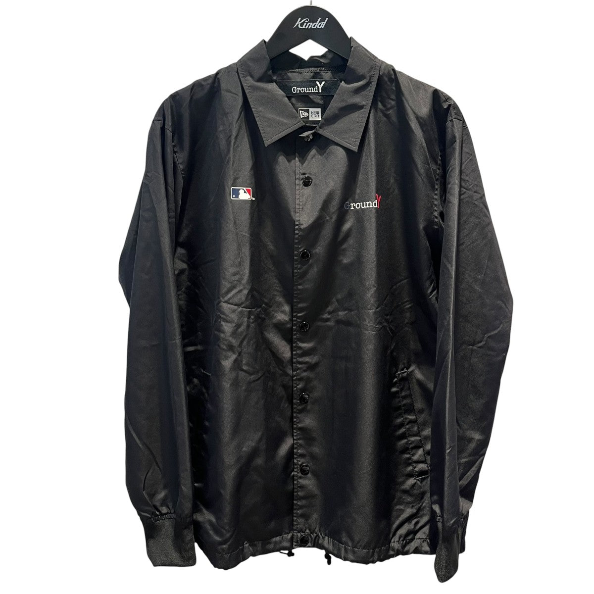 GROUND Y×New Era コーチジャケットGF-J50-951 古着・中古-1枚目のアイテム画像