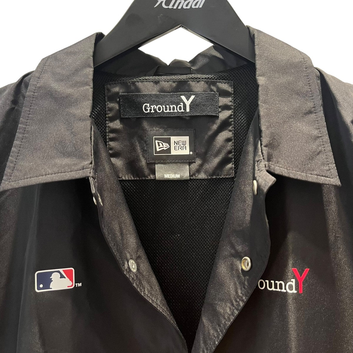 GROUND Y×New Era コーチジャケットGF-J50-951 古着・中古-4枚目のアイテム画像