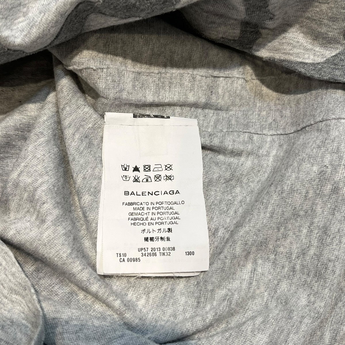 BALENCIAGA フレンチスリーブ ノースリーブ Tシャツ 古着・中古-4枚目のアイテム画像
