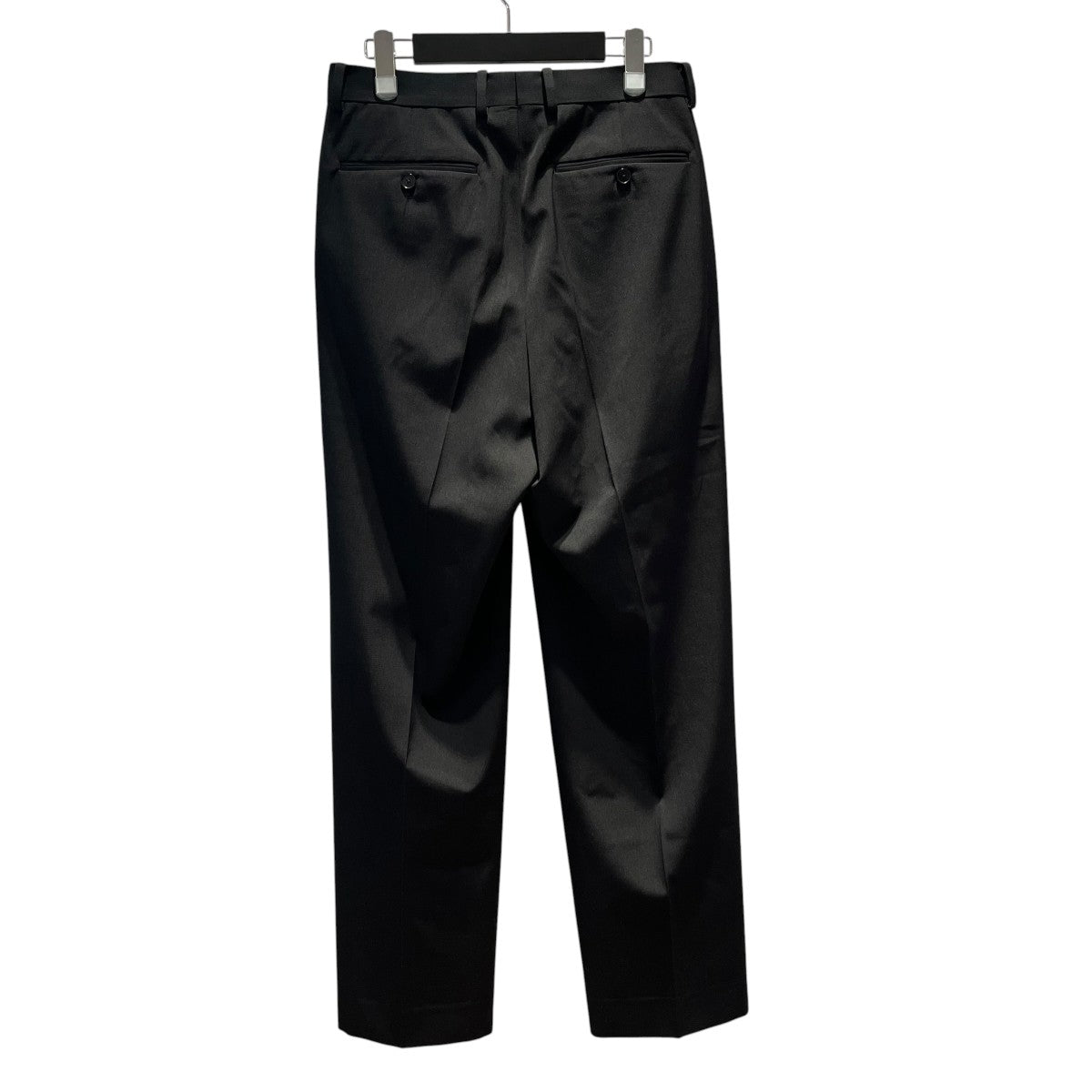 AURALEE LIGHT WOOL MAX GABARDINE TWO-TUCK SLACKSスラックスA25AP03MG 古着・中古-2枚目のアイテム画像