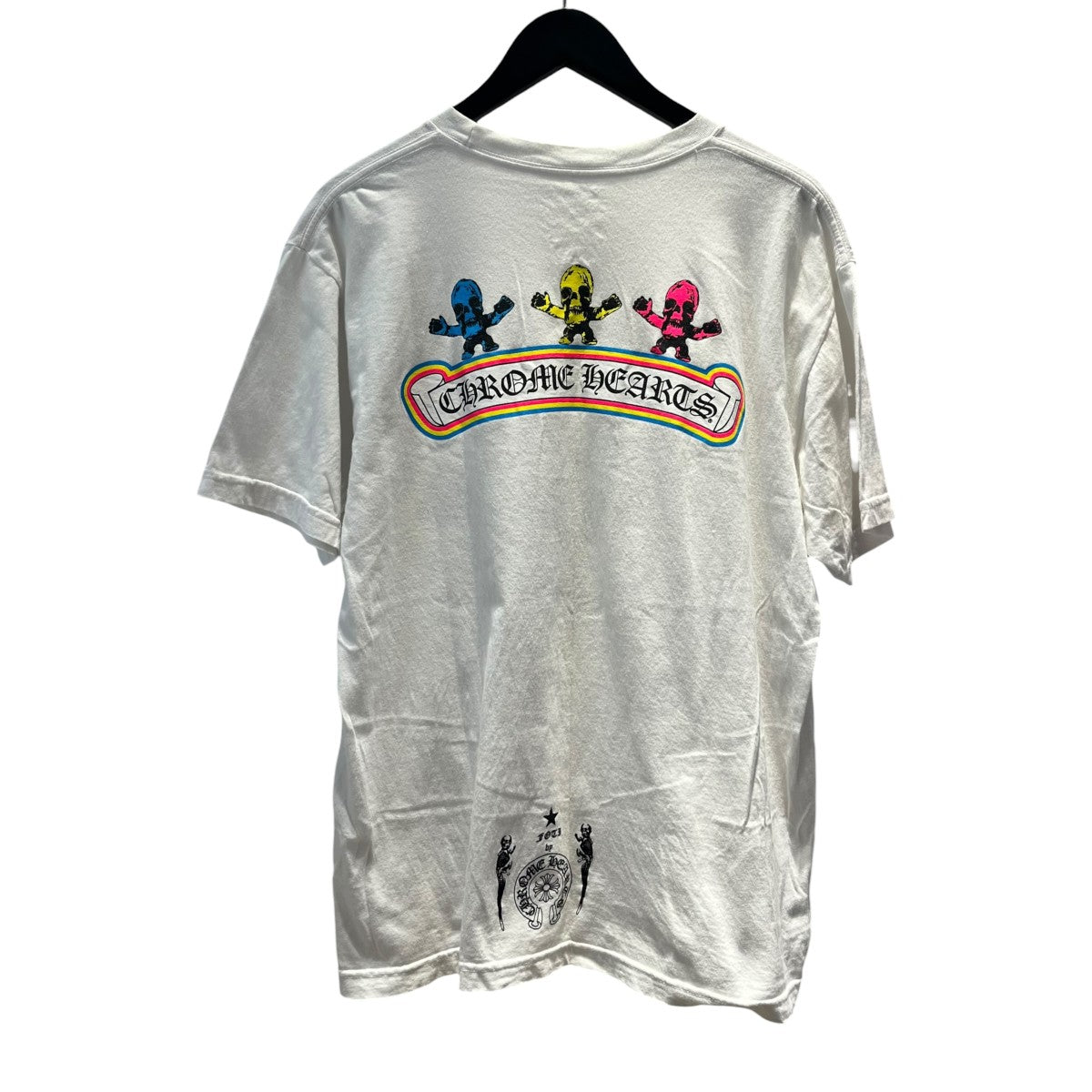 CHROME HEARTS(クロムハーツ) FOTI Harris Teeter TTシャツ ホワイト