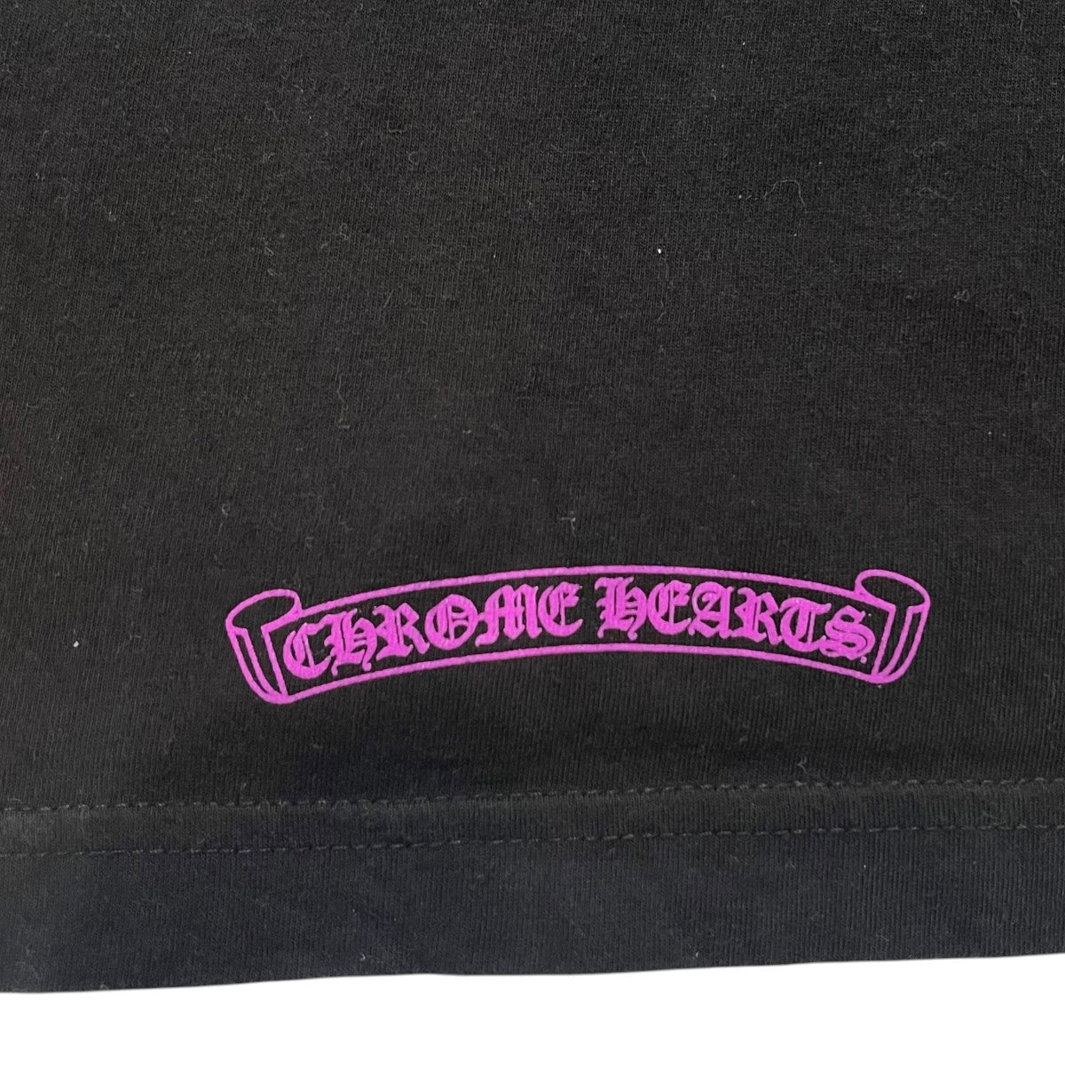 CHROME HEARTS OLD ENGLISH NECK LOGO L／S POCKET T長袖カットソー 古着・中古-5枚目のアイテム画像