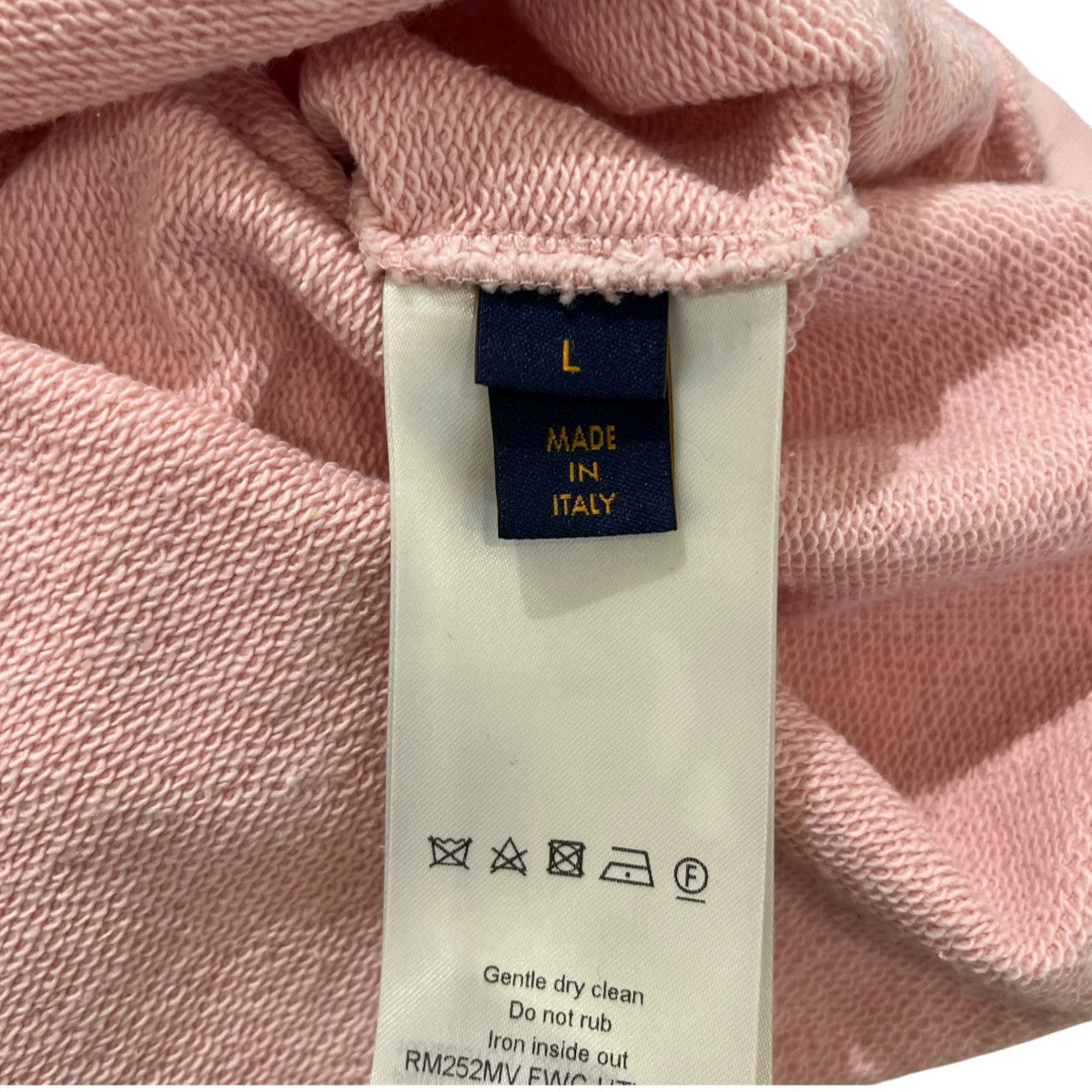 LOUIS VUITTON Logo Embroidery SweatshirtスウェットRM252MV FWC HTY09W 25AW 古着・中古-4枚目のアイテム画像