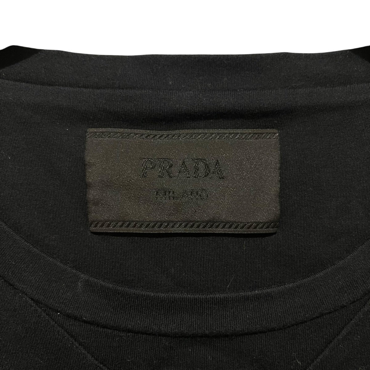 PRADA トライアングル ロゴ TシャツUJN861 古着・中古-4枚目のアイテム画像