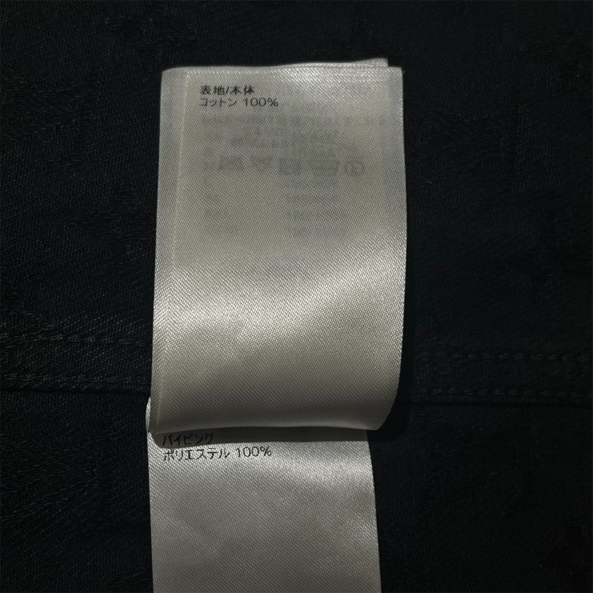 LOUIS VUITTON 23AWモノグラム柄 ウォッシュ加工デニム ベースボールシャツHPS12W 古着・中古-9枚目のアイテム画像