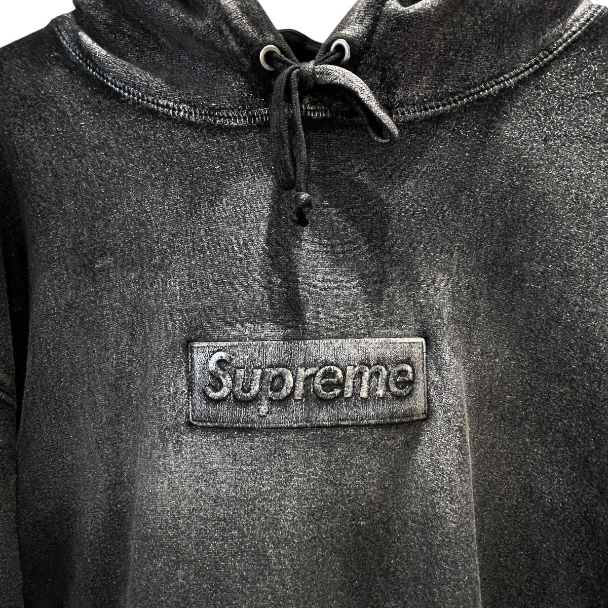 Supreme×MM6 Maison Margiela Foil Box Logo Hooded長袖フーディー 古着・中古-3枚目のアイテム画像