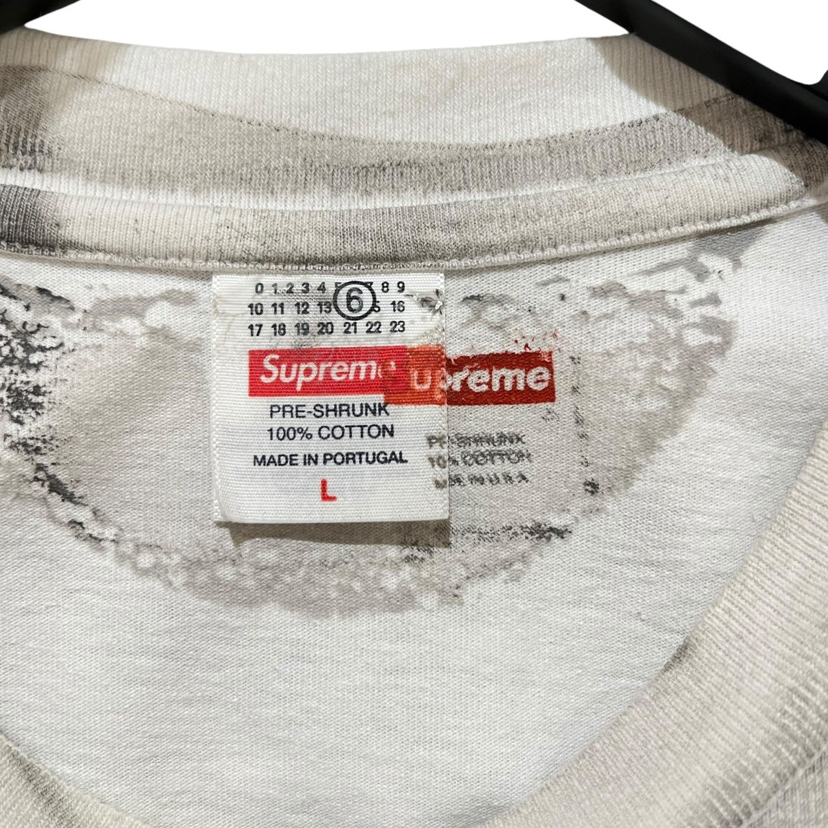 Supreme×MM6 Maison Margiela Box Logo Tee半袖Tシャツ 古着・中古-4枚目のアイテム画像