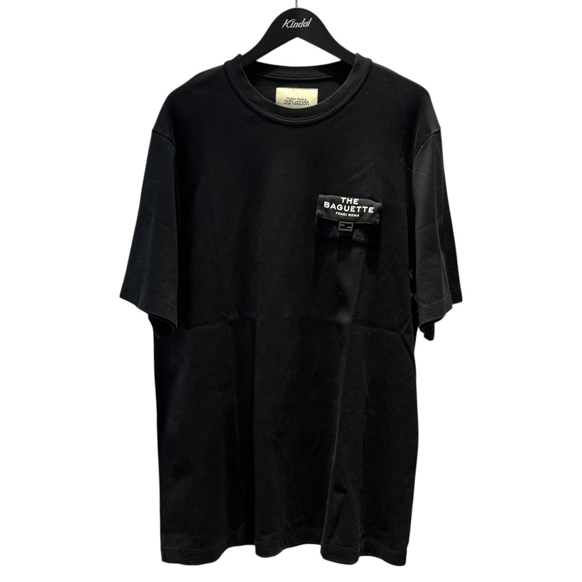 FENDI ロゴ TシャツFY1240 AOFN 古着・中古-1枚目のアイテム画像