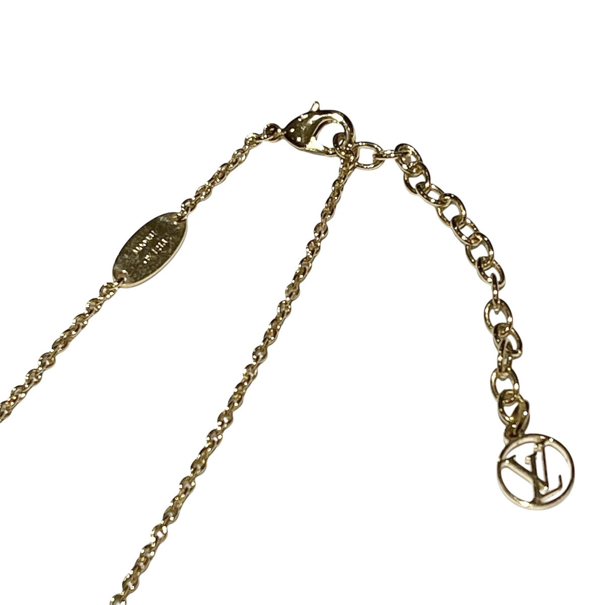 LOUIS VUITTON LV フローラグラム ネックレス S00 M00981 古着・中古-4枚目のアイテム画像