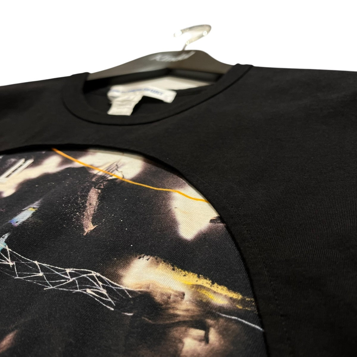 COMME des GARCONS SHIRT 切替デザインTシャツW28100 古着・中古-3枚目のアイテム画像