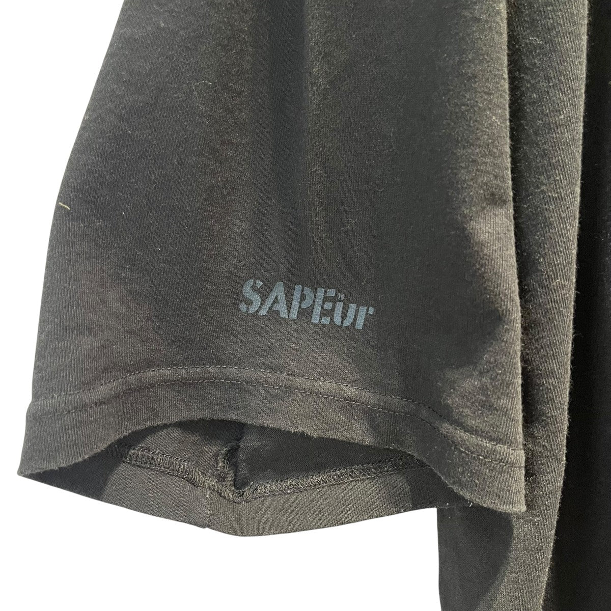 SAPEur(サプール) Dennis RodmanバックプリントTシャツ ブラック