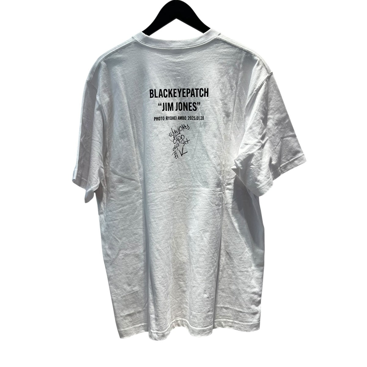 BlackEyePatch 25SSJIM JONESプリントTシャツ 古着・中古-2枚目のアイテム画像