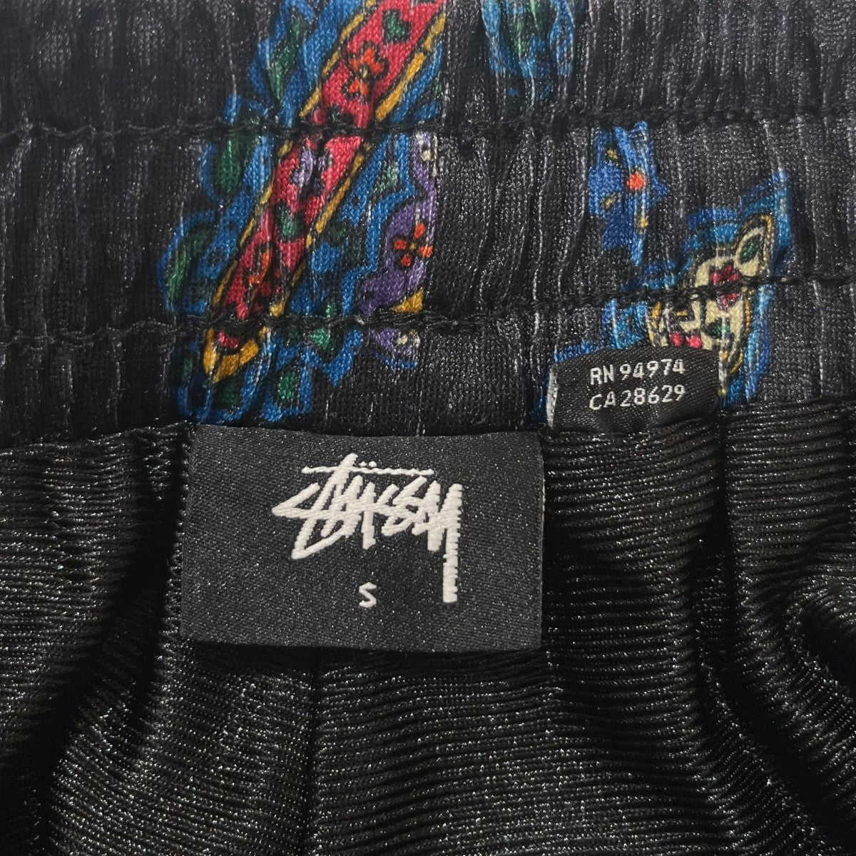 stussy(ステューシー) メッシュショートパンツ ブラック サイズ S