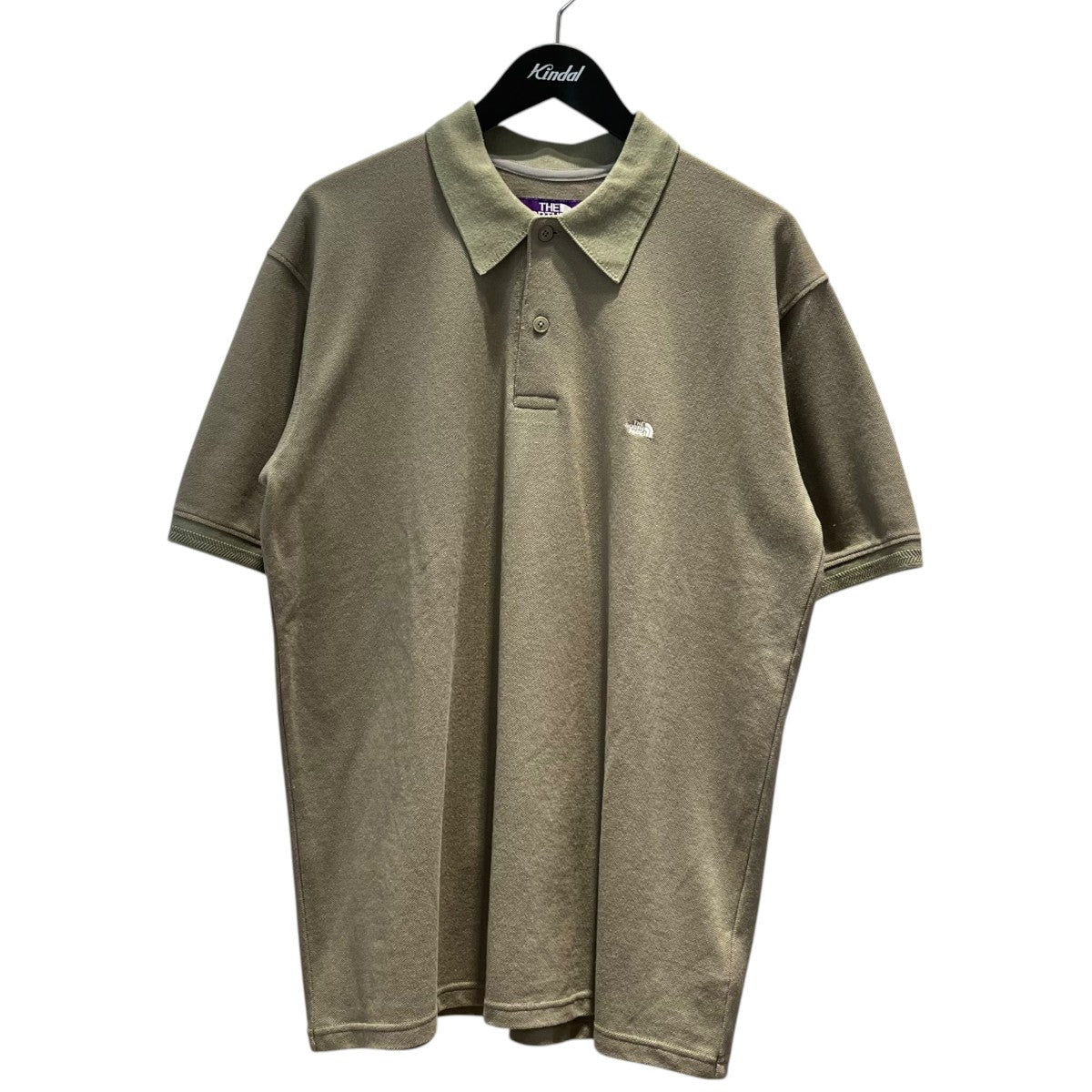 THE NORTHFACE PURPLELABEL Moss Stitch Field Big PoloポロシャツN25SH132 古着・中古-1枚目のアイテム画像