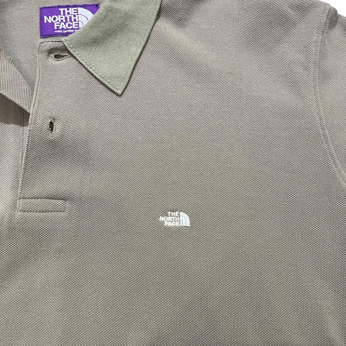 THE NORTHFACE PURPLELABEL Moss Stitch Field Big PoloポロシャツN25SH132 古着・中古-4枚目のアイテム画像