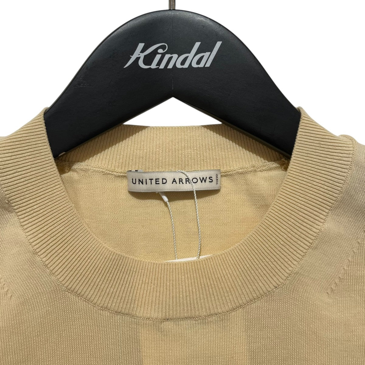 UNITED ARROWS 無地半袖ニット1118-199-0863 古着・中古-5枚目のアイテム画像