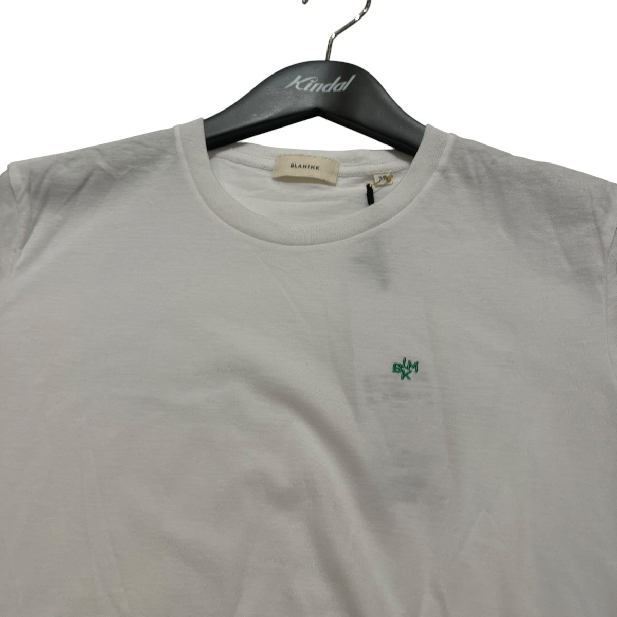 ワンポイントロゴ刺繍半袖Tシャツ7917-2-220066