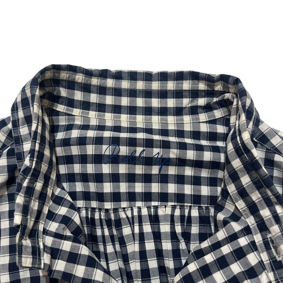 Porter Classic(ポータークラシック) Roll Up Gingham Check Shirt