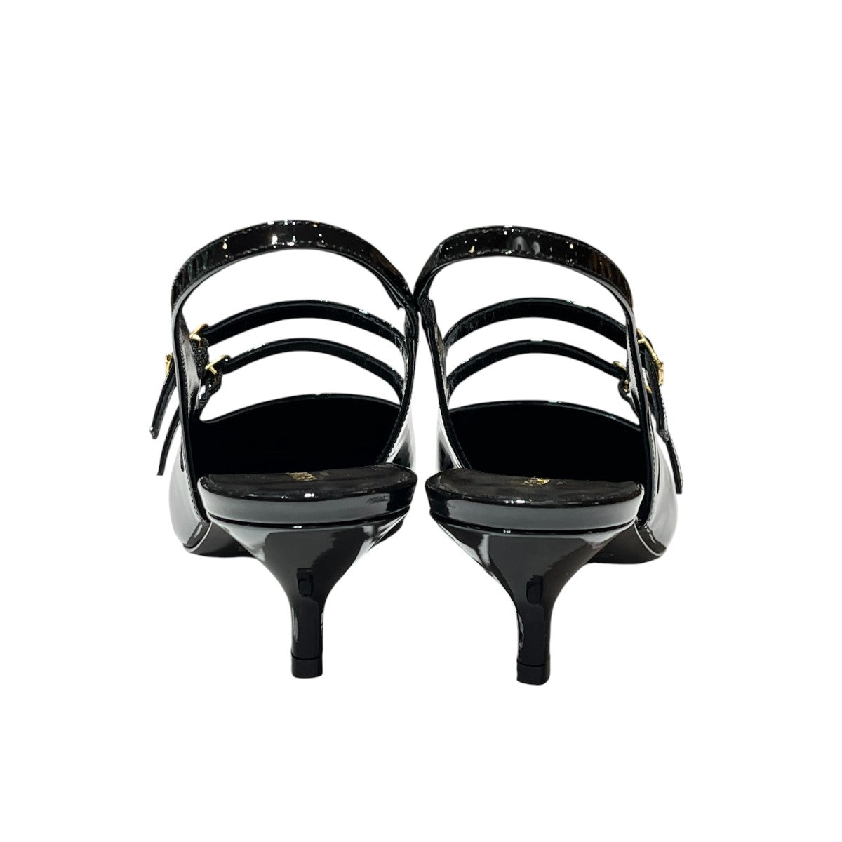 CELINE JUDY DOUBLE STRAP MARY JANEトリオンフバックル ストラップミュールサンダル 古着・中古-5枚目のアイテム画像