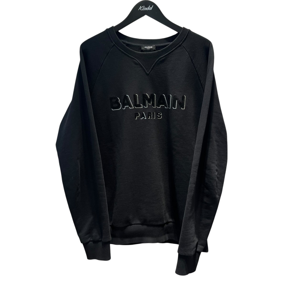 BALMAIN ロゴデザインスウェットJQ0058899 古着・中古-1枚目のアイテム画像