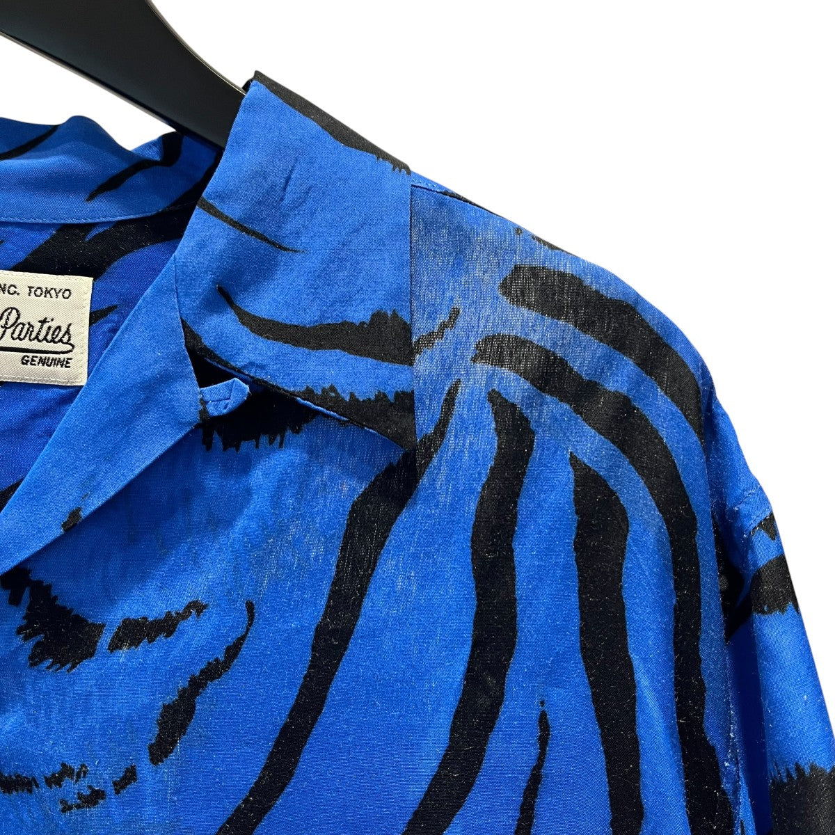 WACKO MARIA×TIM LEHI タイガー柄アロハシャツ 古着・中古-3枚目のアイテム画像