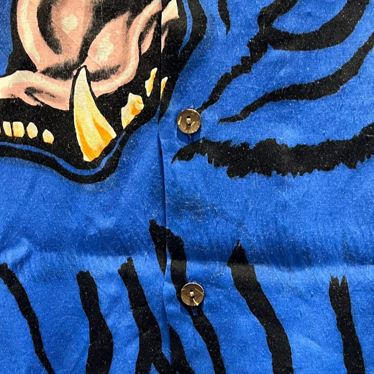 WACKO MARIA×TIM LEHI タイガー柄アロハシャツ 古着・中古-4枚目のアイテム画像