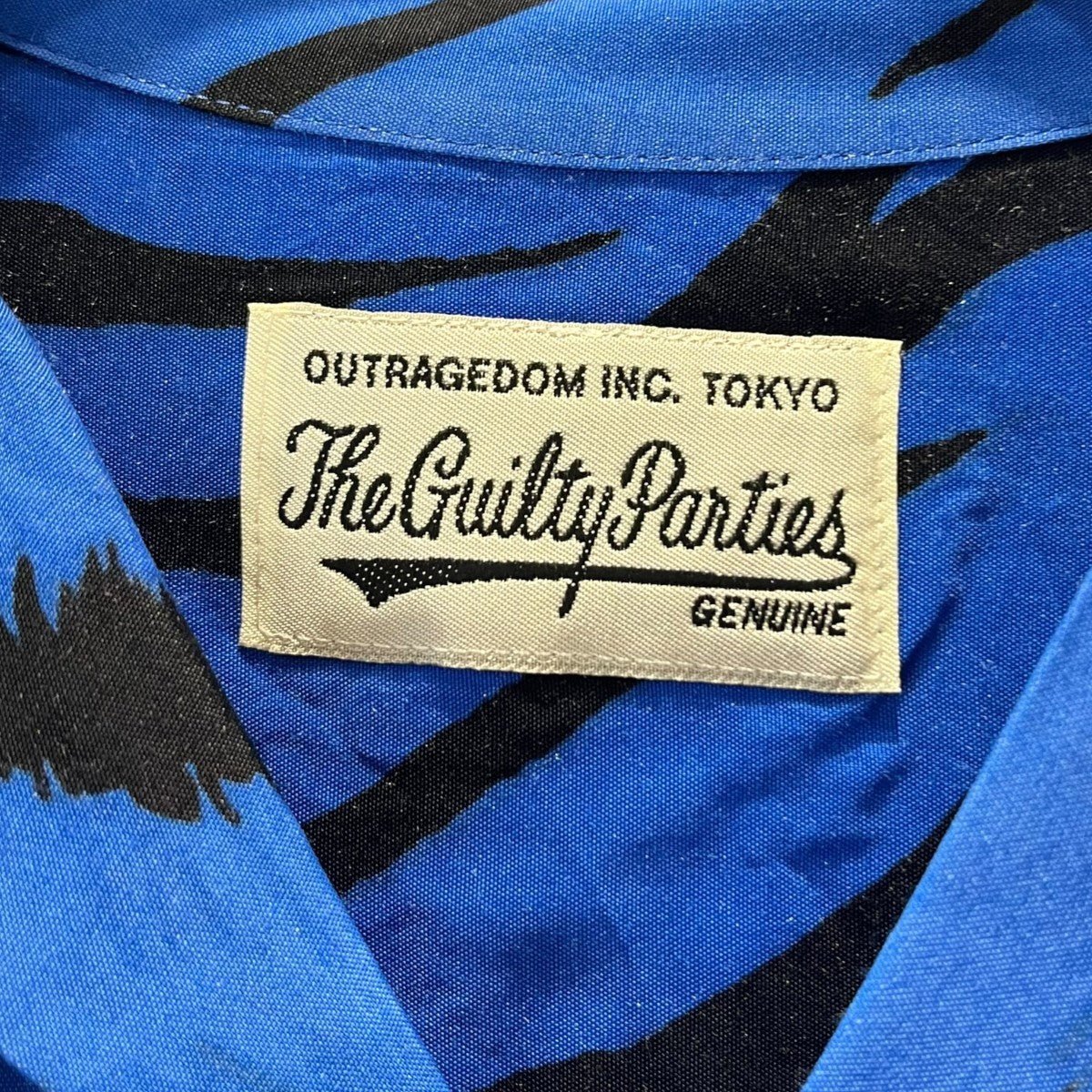 WACKO MARIA×TIM LEHI タイガー柄アロハシャツ 古着・中古-7枚目のアイテム画像