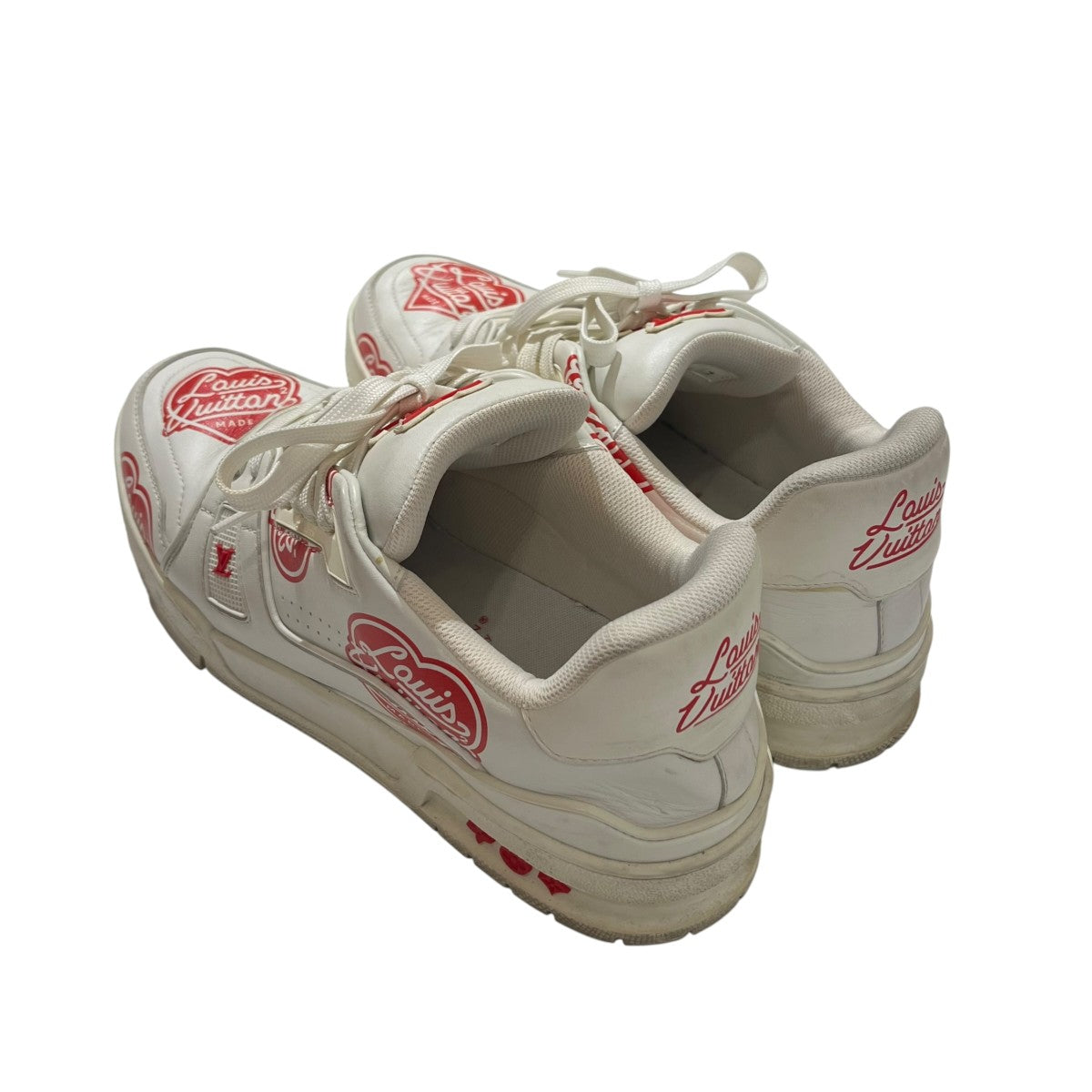 LOUIS VUITTON×NIGO LVハートロゴスニーカーLD0291 古着・中古-2枚目のアイテム画像