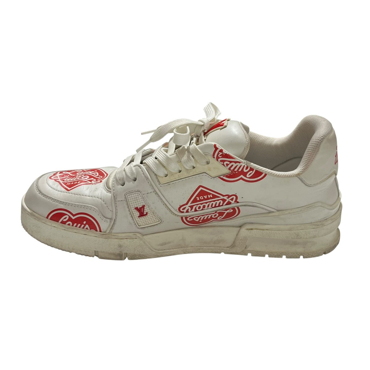 LOUIS VUITTON×NIGO LVハートロゴスニーカーLD0291 古着・中古-4枚目のアイテム画像