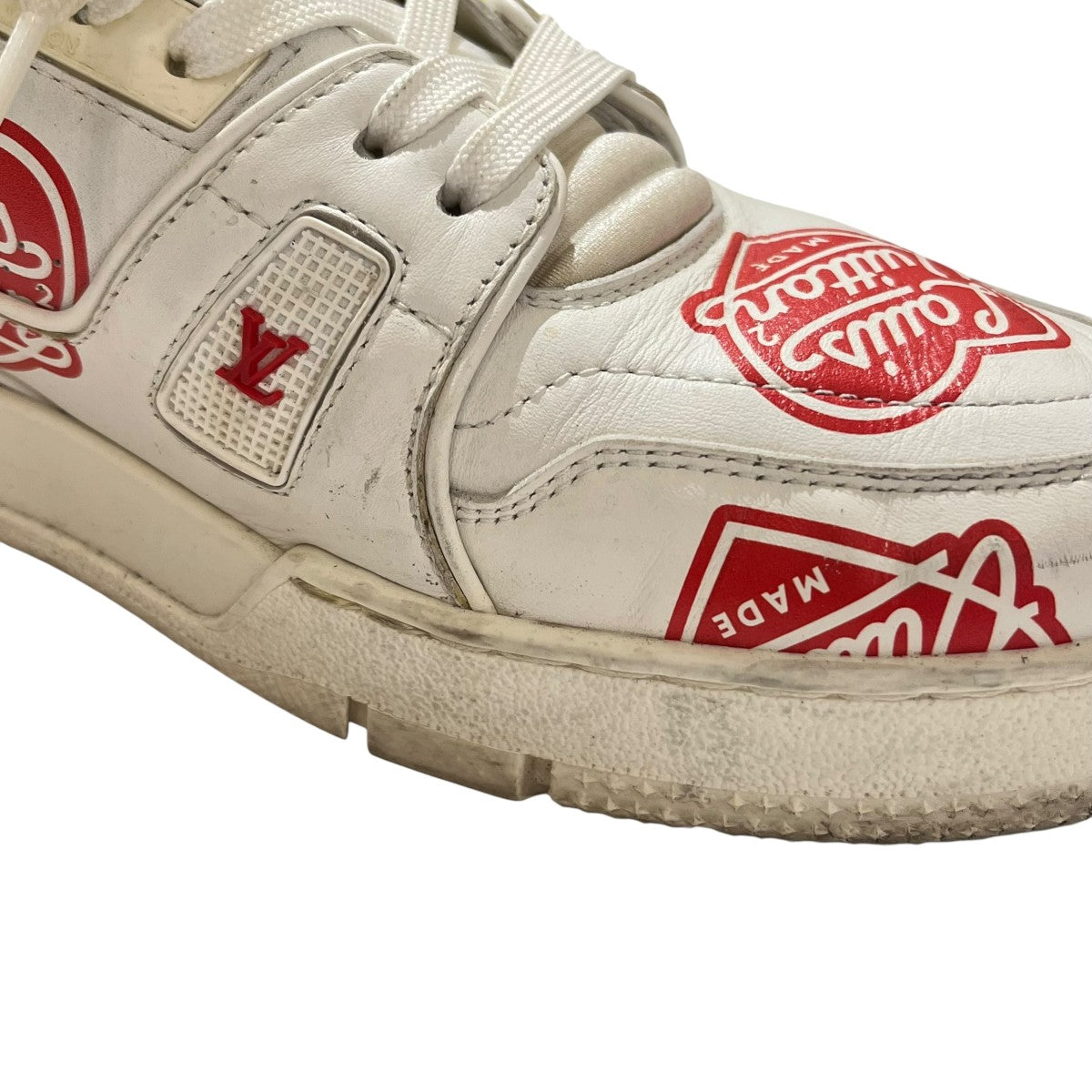 LOUIS VUITTON×NIGO LVハートロゴスニーカーLD0291 古着・中古-9枚目のアイテム画像