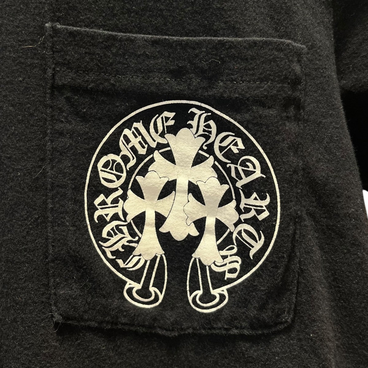 CHROME HEARTS 3セメタリークロス長袖カットソー 古着・中古-4枚目のアイテム画像