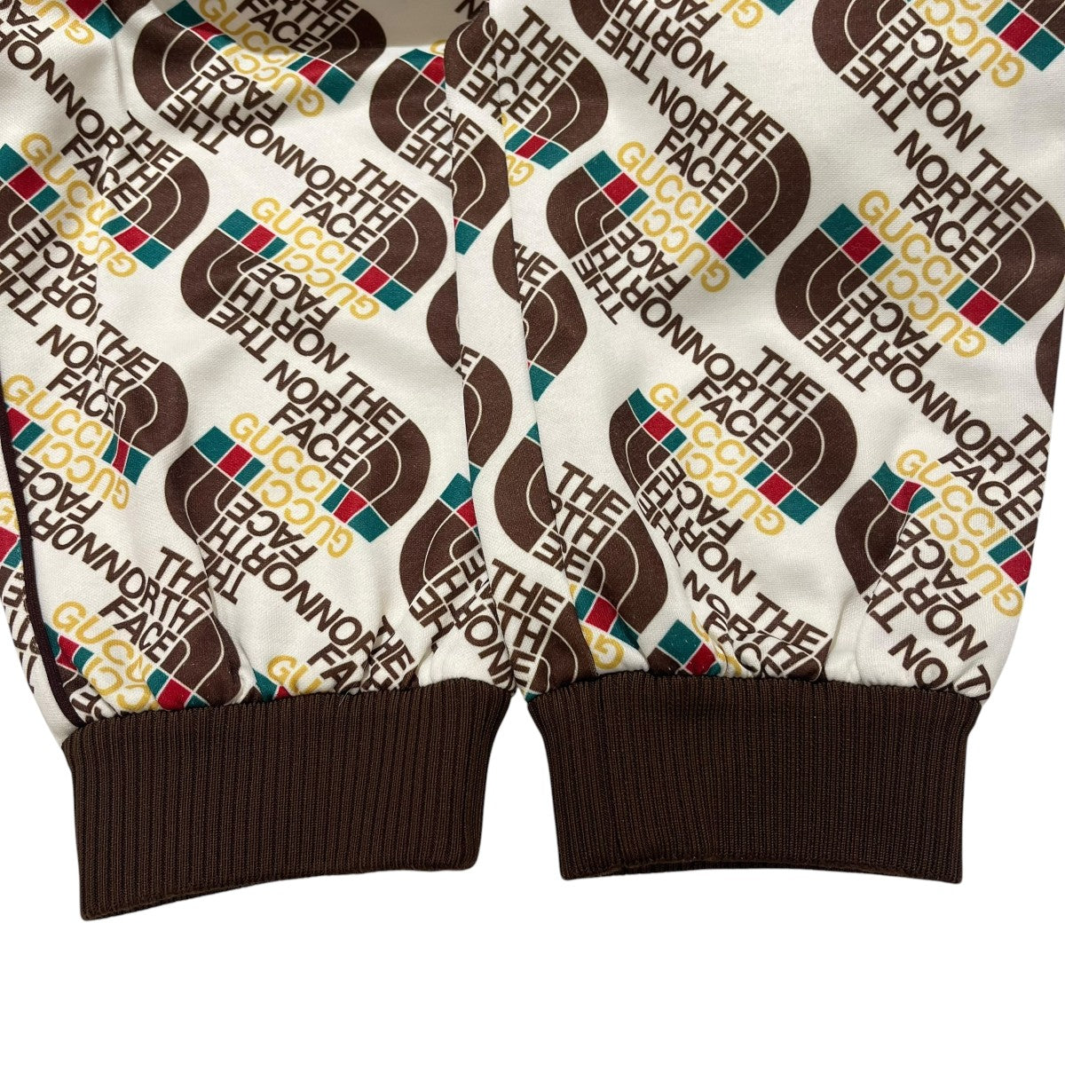 GUCCI×THE NORTH FACE ロゴ総柄総柄スウェットパンツ651331 XJDCE 古着・中古-5枚目のアイテム画像