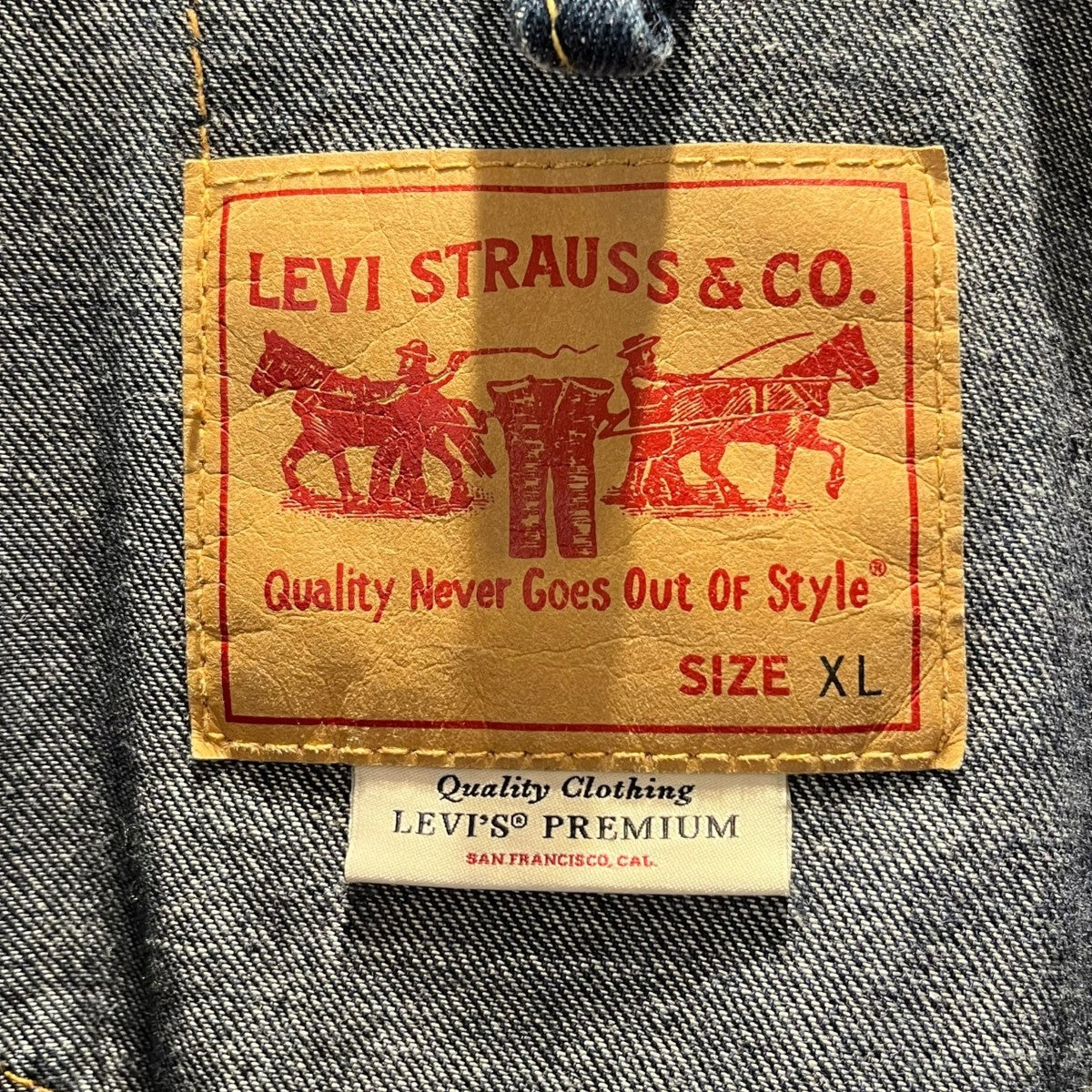 LEVI’S PReMIUM エンジニアコートカバーオールPC9-36318-0001 古着・中古-7枚目のアイテム画像