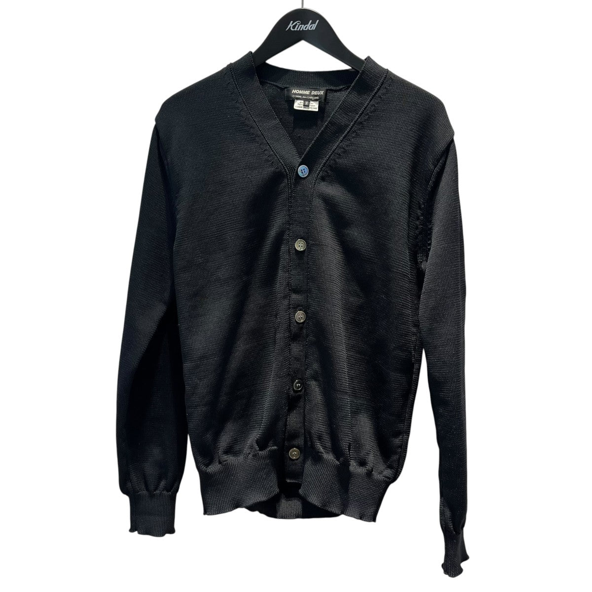 COMME des GARCONS HOMME DEUX 無地カーディガンDI-N014 古着・中古-1枚目のアイテム画像