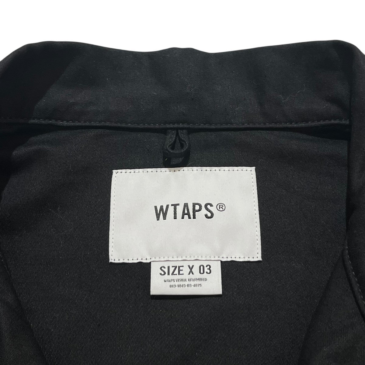 WTAPS ミリタリーシャツ242WVDT-SHM01 古着・中古-5枚目のアイテム画像