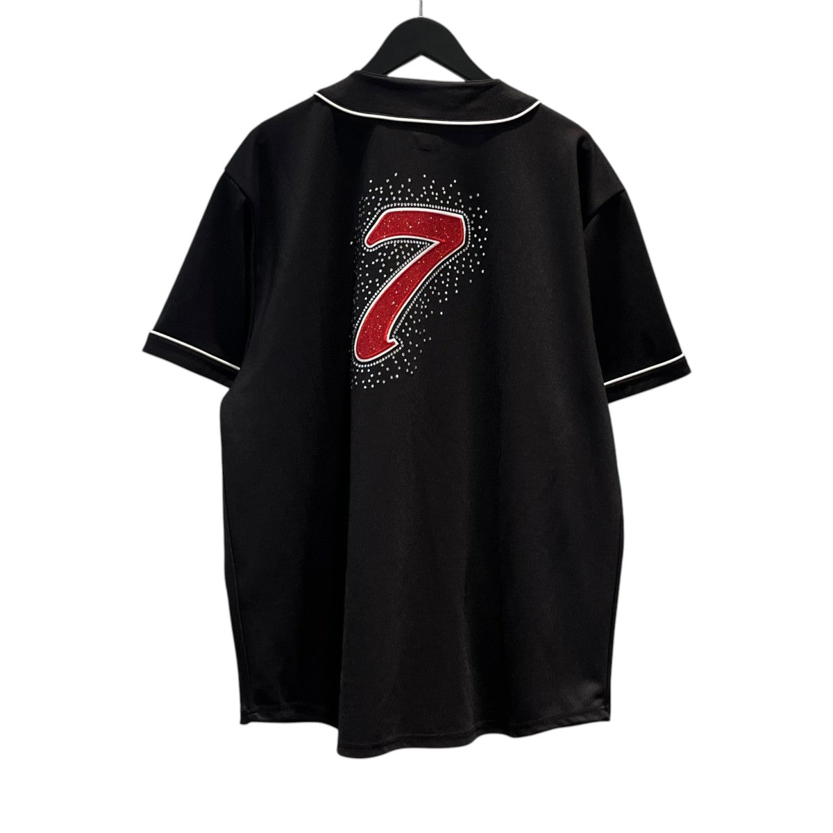 Supreme ベースボールシャツ20SS Rhinestone Baseball Jersey 古着・中古-2枚目のアイテム画像