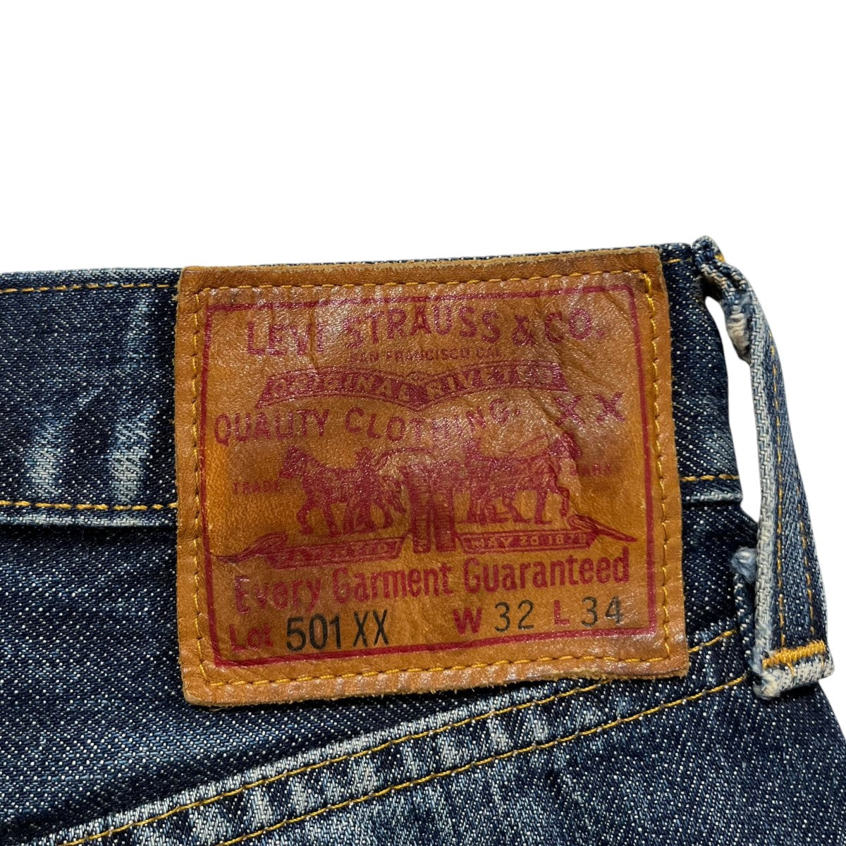 LEVI’S VINTAGE CLOTHING 1947年モデル 501XXデニムパンツ47501-0200 古着・中古-4枚目のアイテム画像