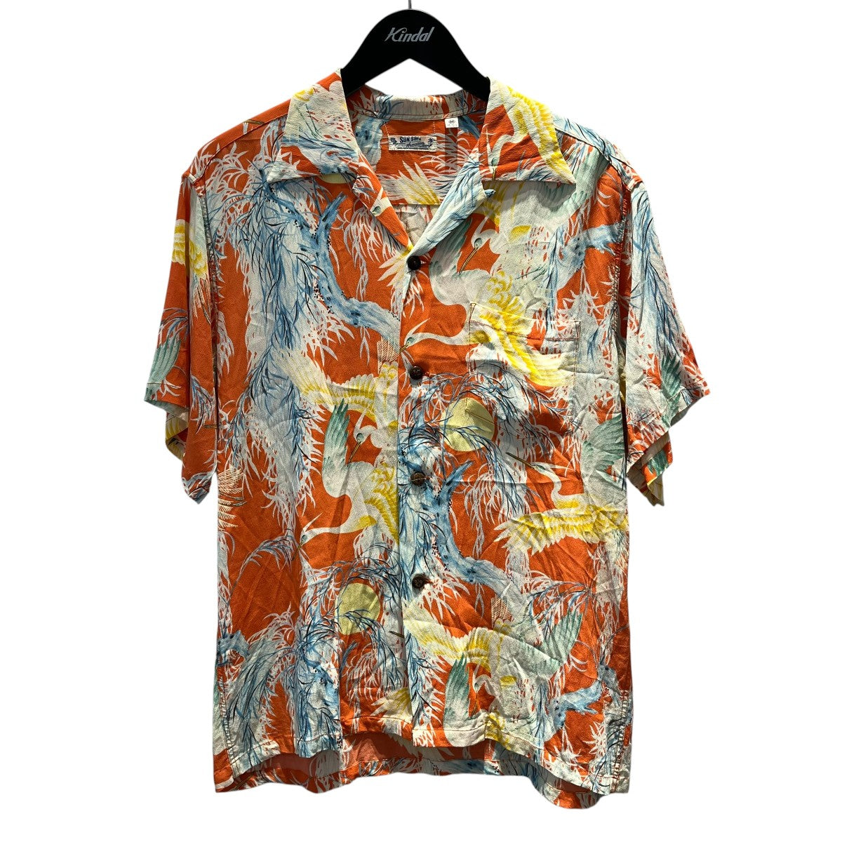 Sun Surf 総柄半袖シャツSS33883 古着・中古-1枚目のアイテム画像