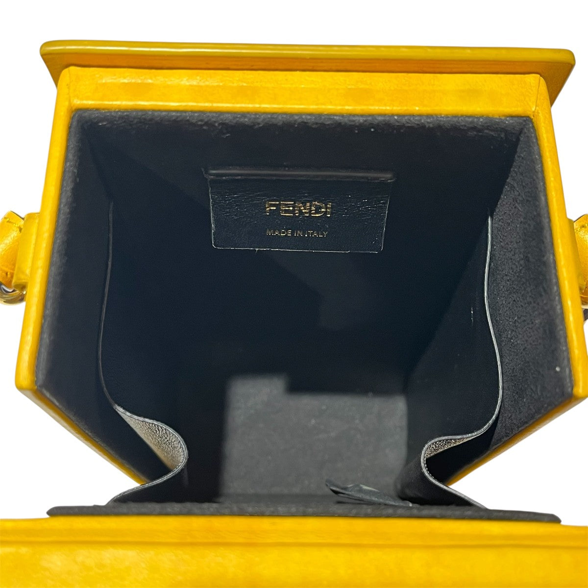 FENDI ロゴプリント BOX型ショルダーバッグ7VA519 古着・中古-6枚目のアイテム画像