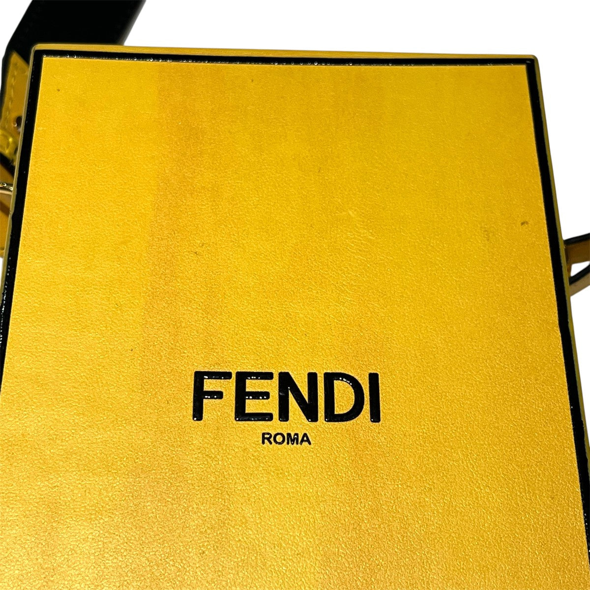 FENDI ロゴプリント BOX型ショルダーバッグ7VA519 古着・中古-7枚目のアイテム画像