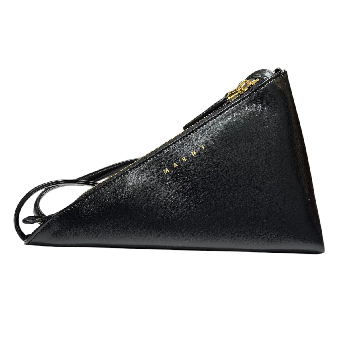MARNI PRISMA プリズマ トライアングル レザー ショルダーバッグ 古着・中古-3枚目のアイテム画像