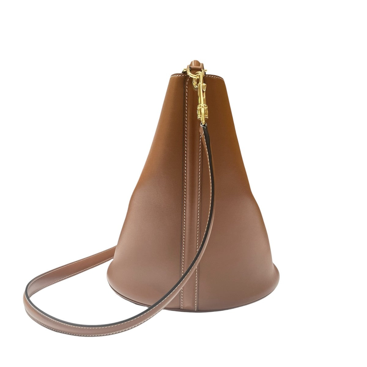 CELINE ティーンバケット16 (セーズ) 2WAY レザーショルダーバッグ 古着・中古-3枚目のアイテム画像