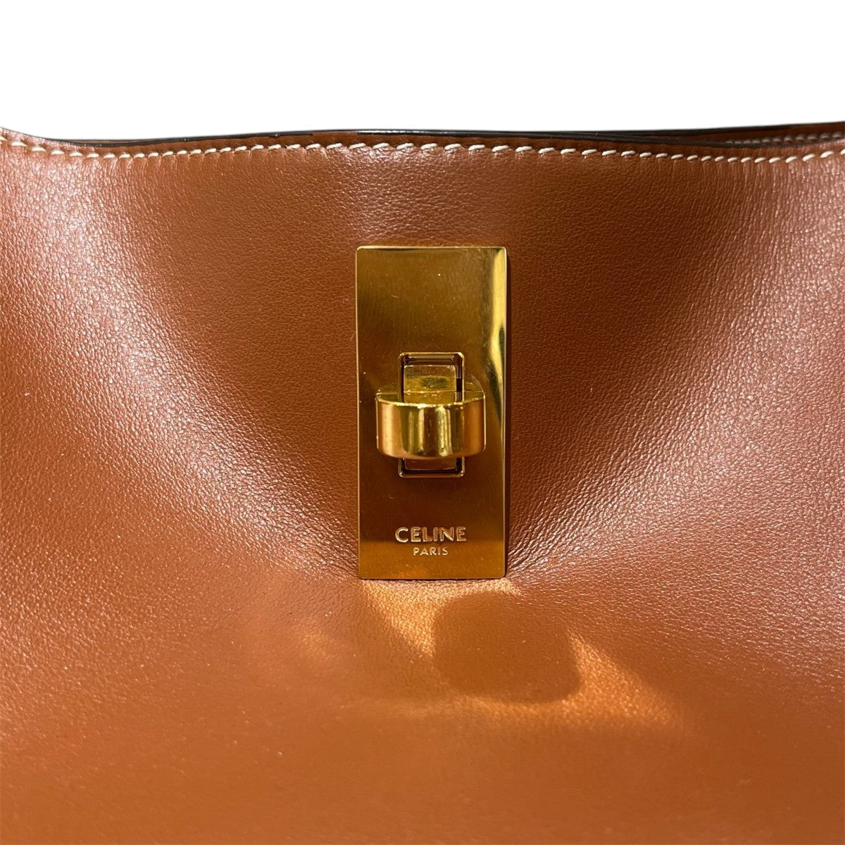 CELINE ティーンバケット16 (セーズ) 2WAY レザーショルダーバッグ 古着・中古-5枚目のアイテム画像