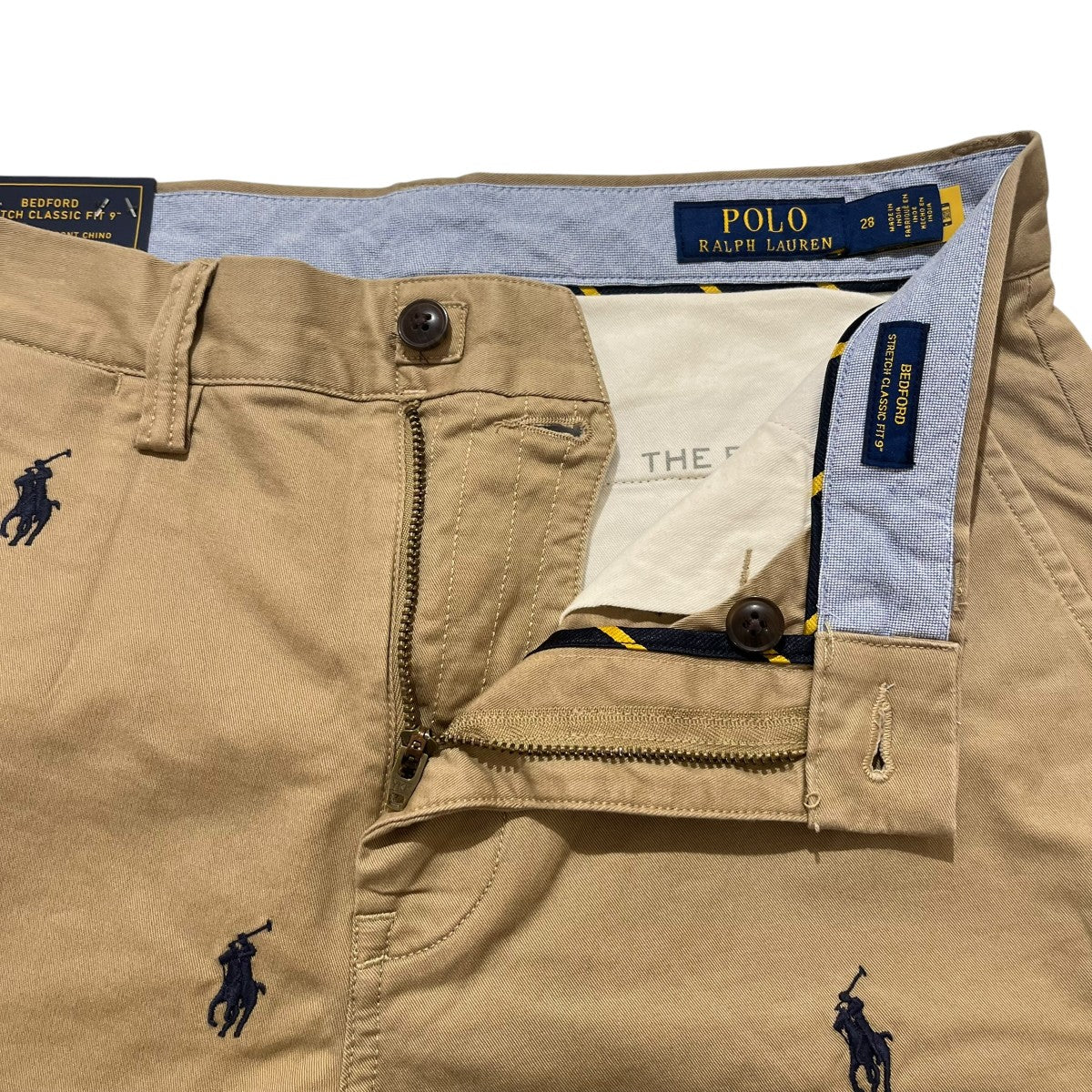 POLO RALPH LAUREN 総ポニー刺繍ショートパンツ 古着・中古-3枚目のアイテム画像