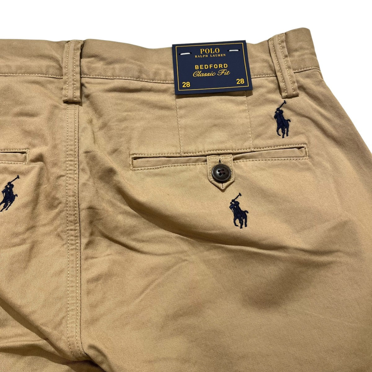 POLO RALPH LAUREN 総ポニー刺繍ショートパンツ 古着・中古-4枚目のアイテム画像