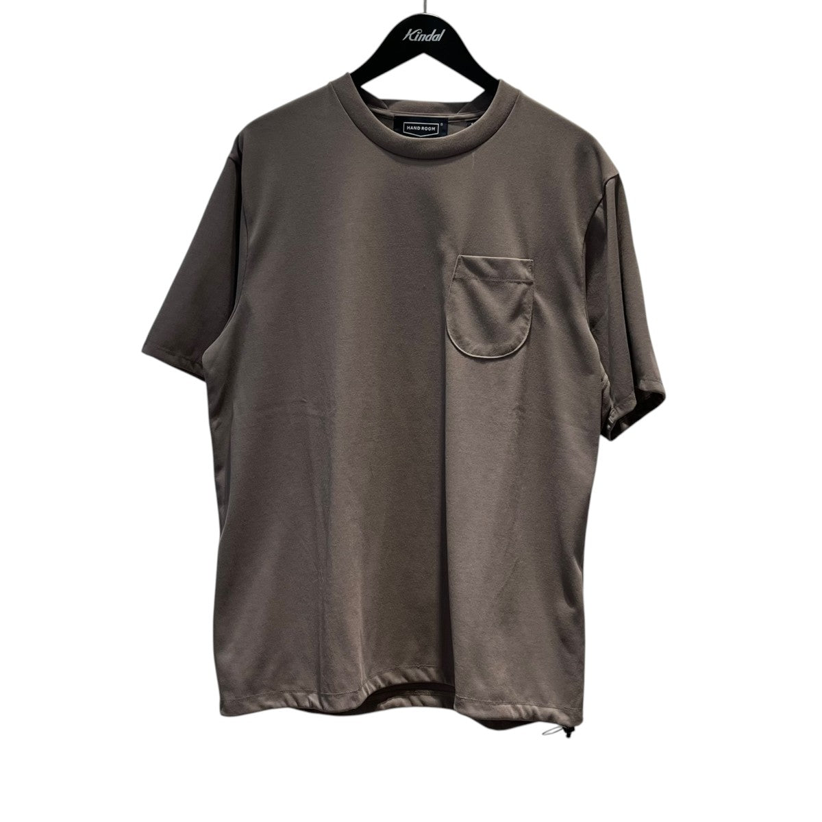 HAND ROOM×District UNITED ARROWS 裾ドローコードポケットTシャツ8251-1717 古着・中古-1枚目のアイテム画像