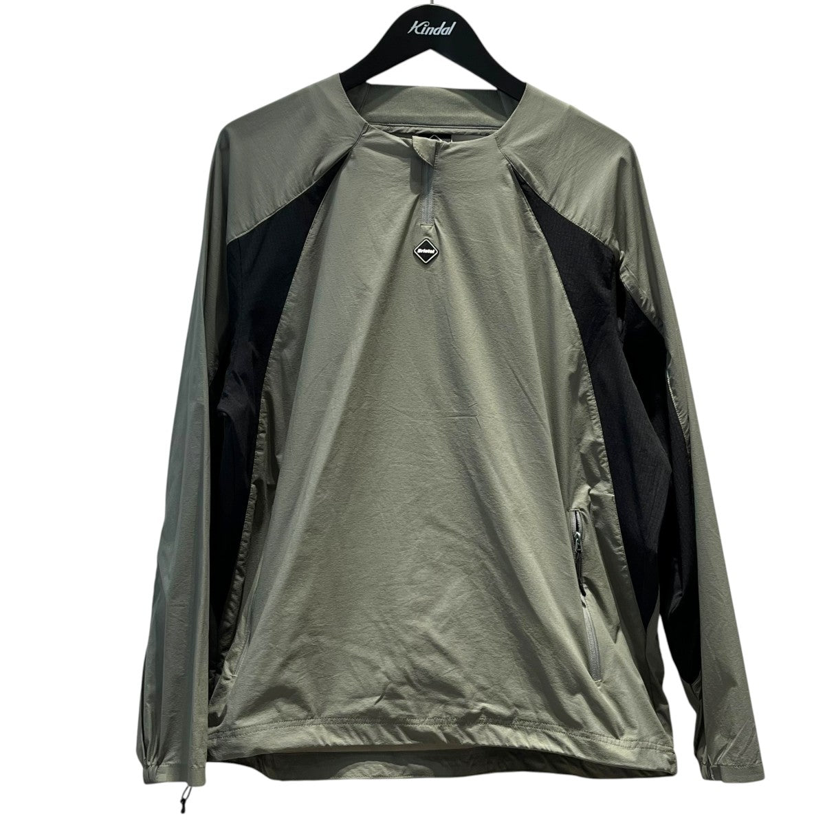 F．C．R．B． 5SS ULTRA LIGHT WEIGHT HALF ZIP PISTEナイロンシャツFCRB-250044 古着・中古-1枚目のアイテム画像