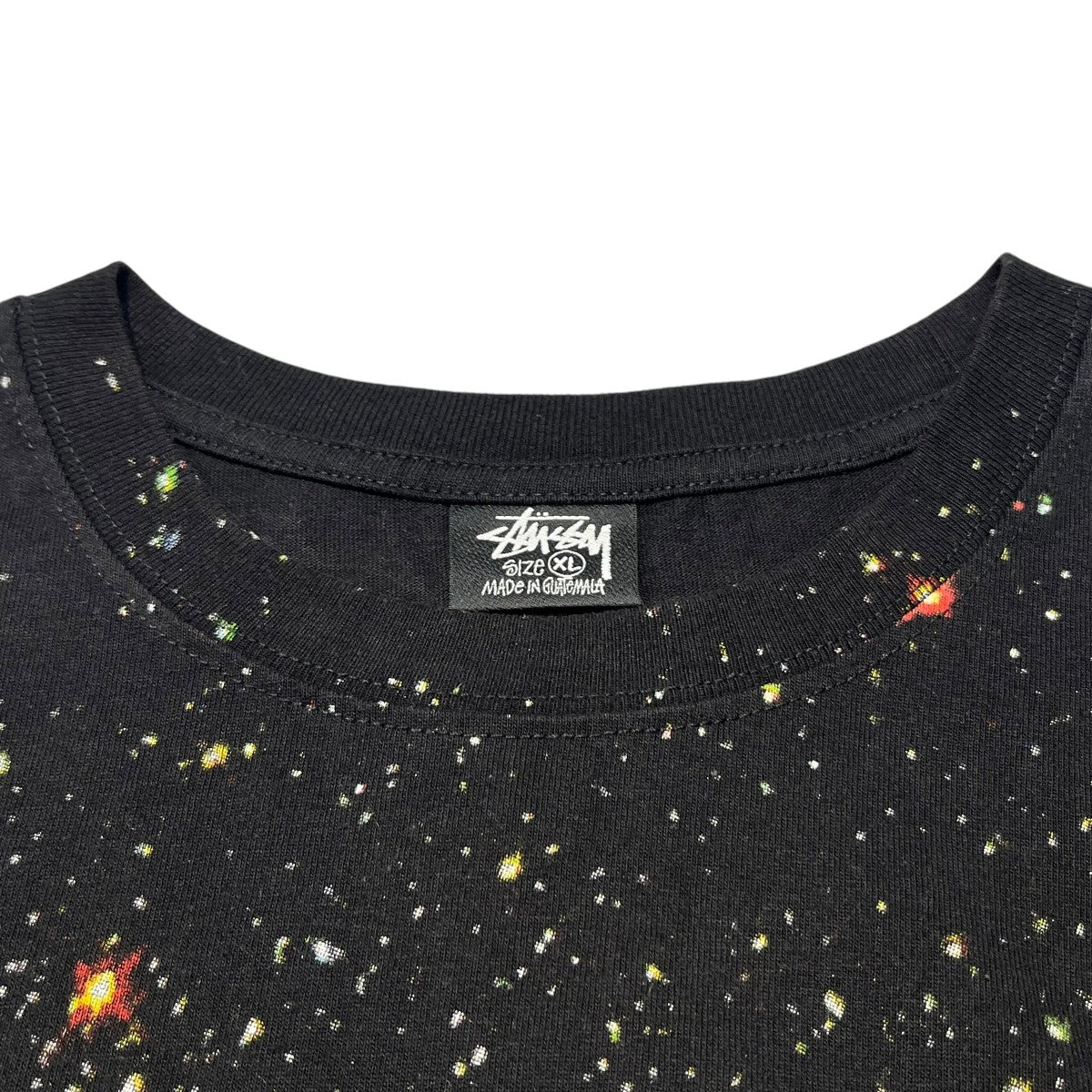 stussy BLACK STAR TEE半袖クルーネックTシャツ 古着・中古-3枚目のアイテム画像