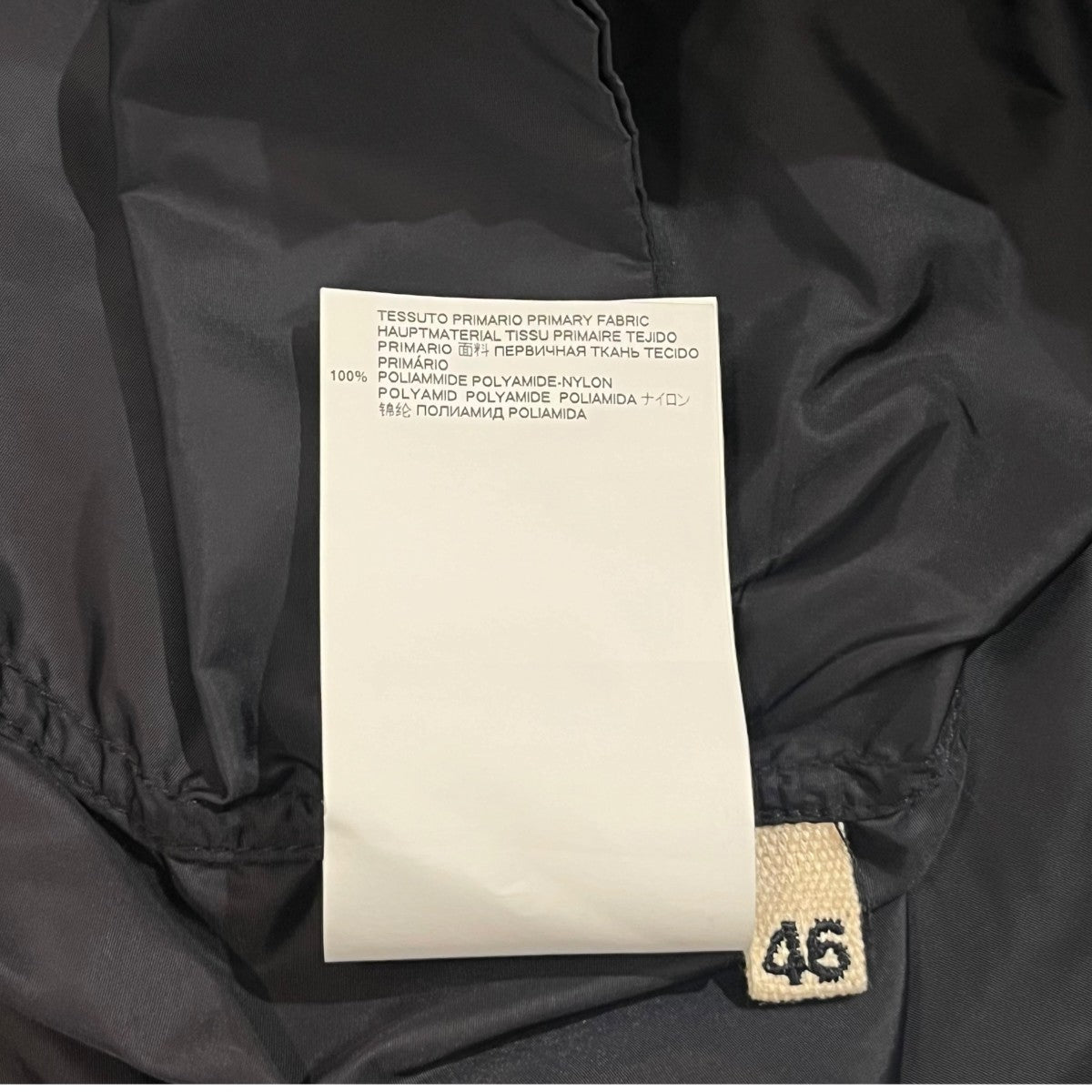 MARNI Nylon Bi-color Plain Designers ShirtsナイロンシャツCUMU0151B0 S52126 古着・中古-8枚目のアイテム画像