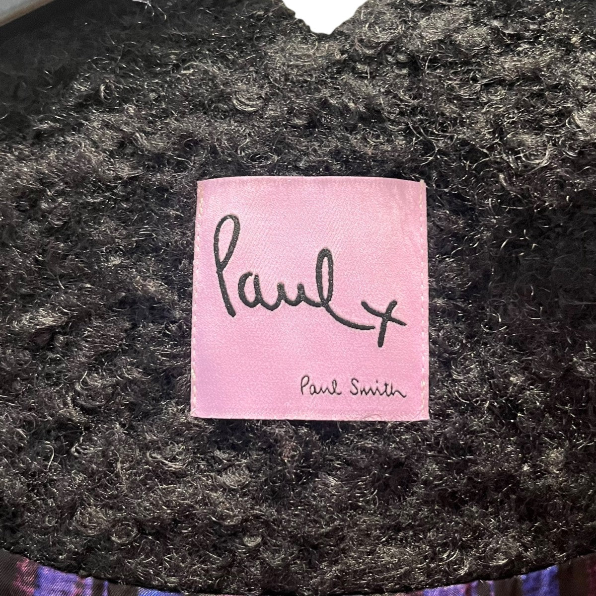 Paul Smith 裏地転写柄コート420200 古着・中古-5枚目のアイテム画像